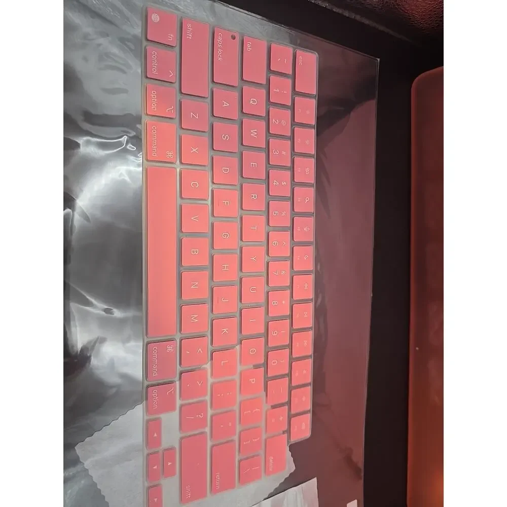 Cream‎ Matte Pink Hard Laptop Shell Case For Macbook Pro 16 14 inch